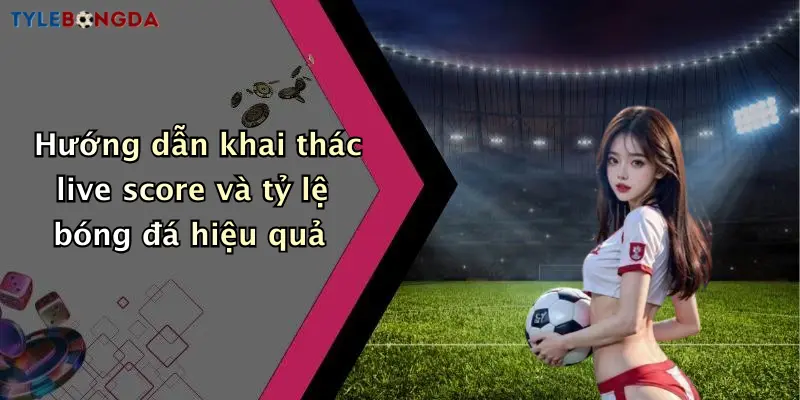 Hướng dẫn khai thác live score và tỷ lệ bóng đá hiệu quả