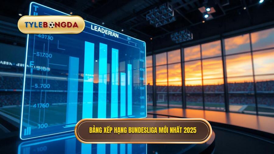 Bảng xếp hạng Bundesliga mới nhất 2025