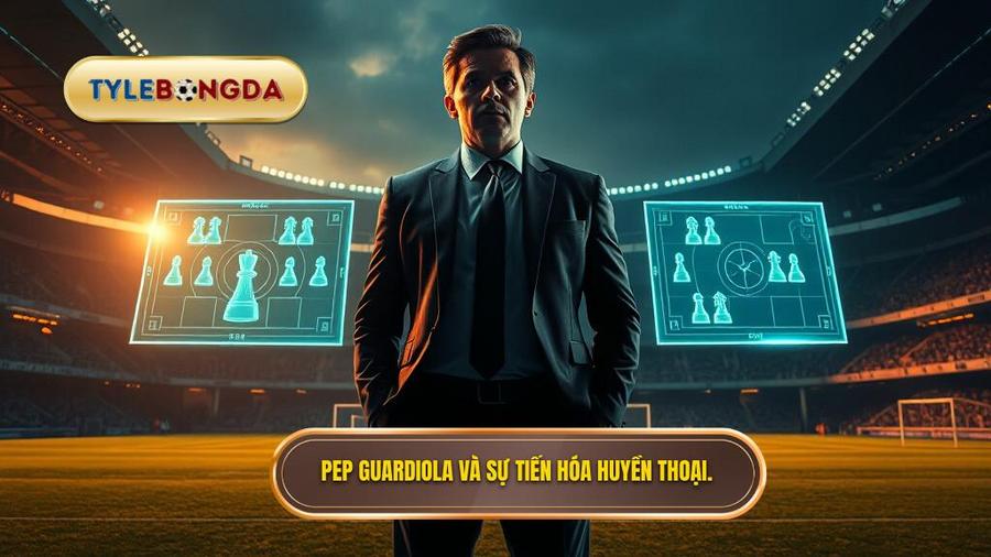  Pep Guardiola và sự tiến hóa huyền thoại.