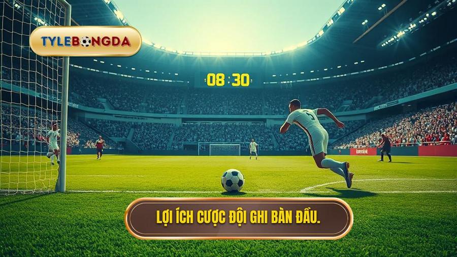 Lợi ích cược đội ghi bàn đầu.