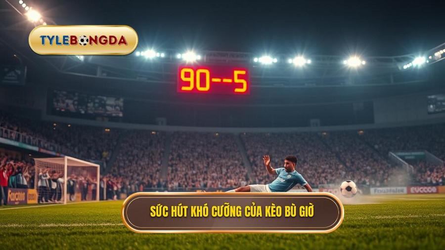 Sức hút khó cưỡng của kèo bù giờ