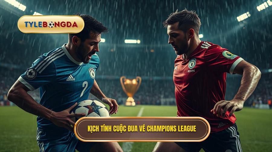 Kịch tính cuộc đua vé Champions League