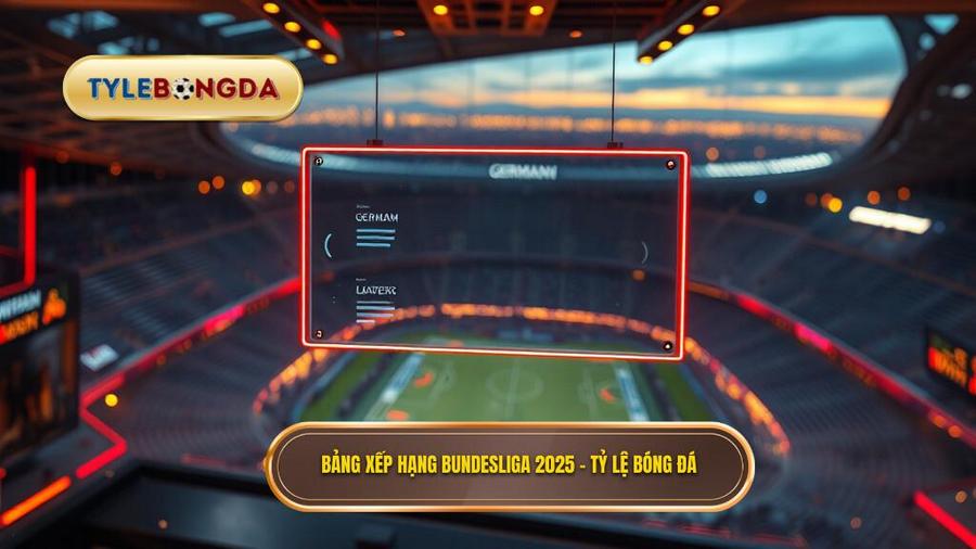 Bảng Xếp Hạng Bundesliga 2025: Cập Nhật Mới Nhất & Phân Tích Chuyên Sâu