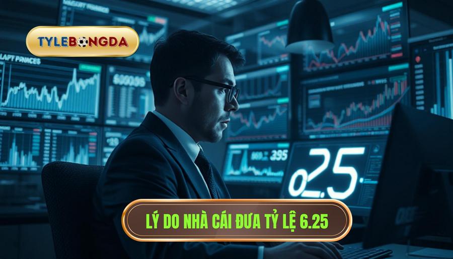 Tại sao nhà cái lại đưa ra tỷ lệ 6.25